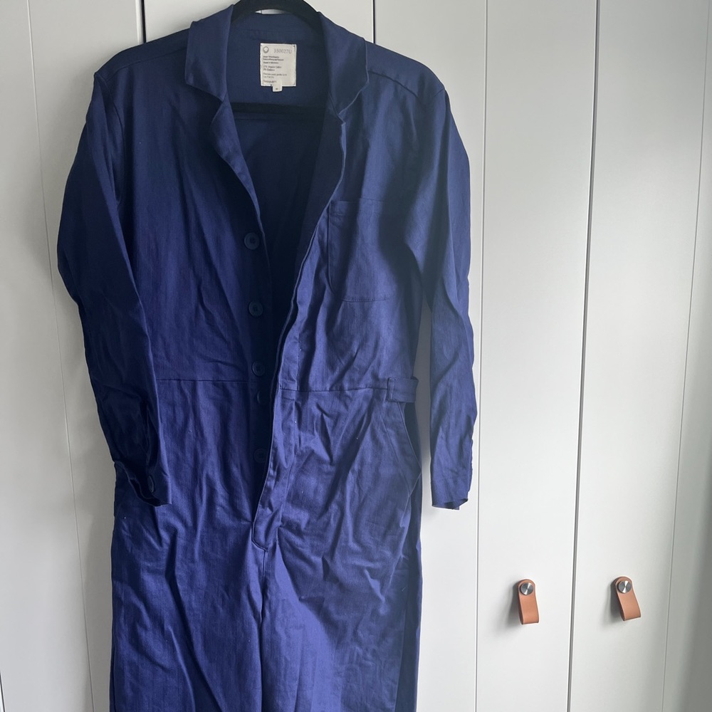 Organic Cotton Stretch Boiler Suit Jumpsuit Coveralls
